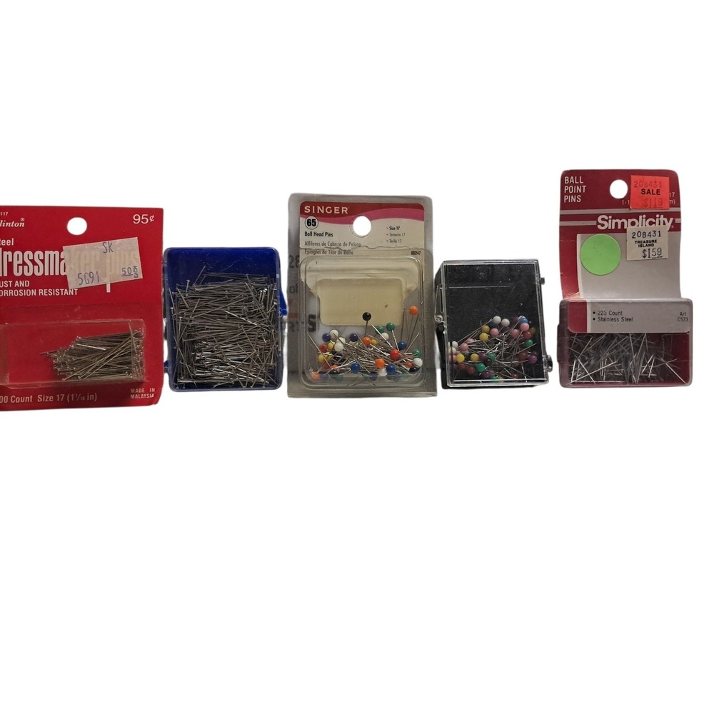 Sewing Pins Mix Lot
